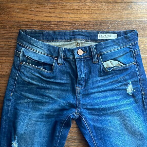 Blank NYC Distressed Skinny Classique Jeans - Picture 3 of 9